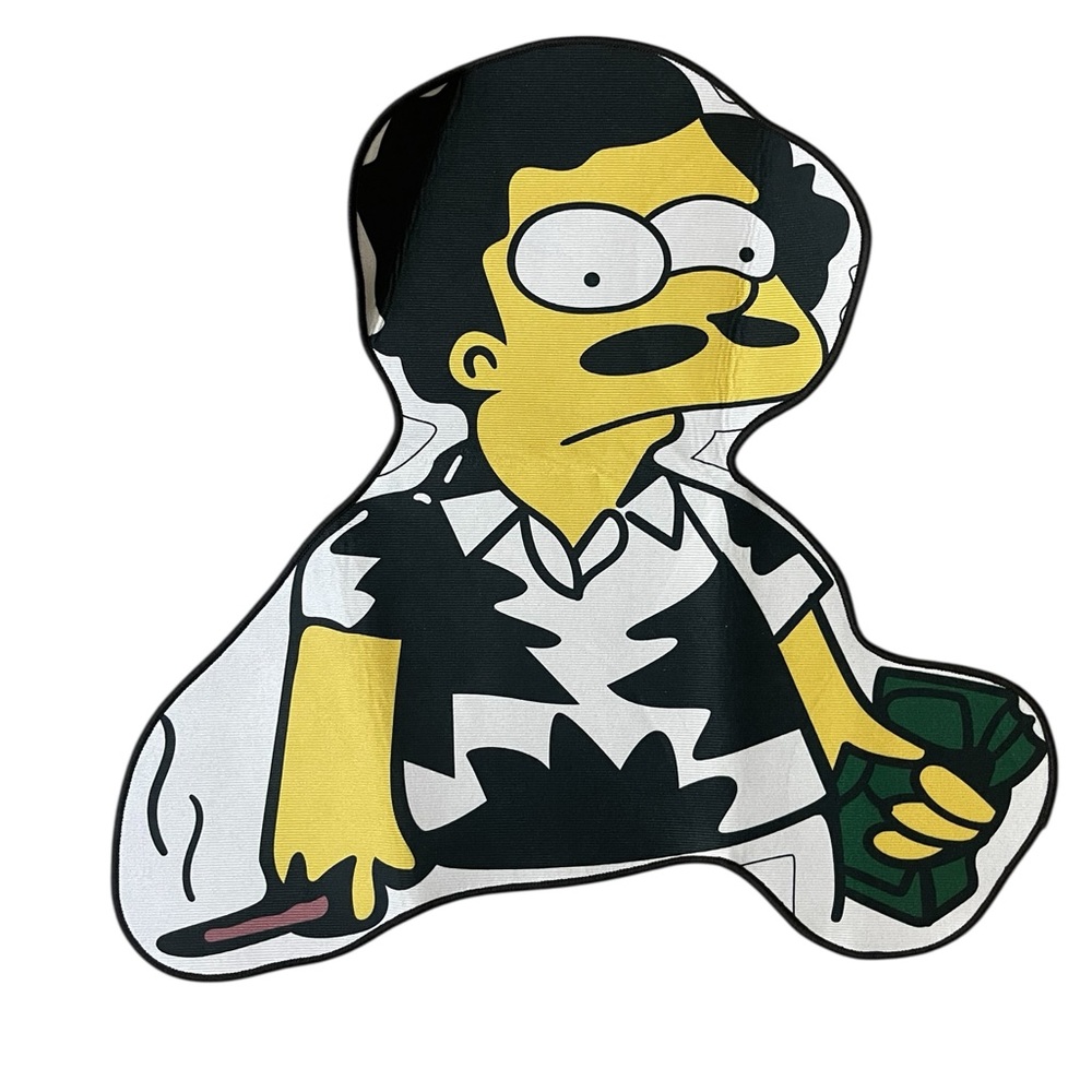 Simpson Pablo Cartoon Character Throw Rug